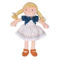 Bonikka SHARE THE LOVE 7501 Lily Doll Puppe aus Bio-Baumwolle GOTS 32 cm, Mehrfarbig