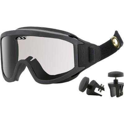 ESS Innerzone 1 Fire & Rescue EMT Protective Goggles Black w/ Smoke Lenses 740-0264