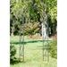 Charlton Home® Mountville Iron Arbor Metal | 92 H x 41 W x 21 D in | Wayfair DDAA6890B6C04FABA1D09D672BAC4AC4