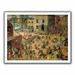 Charlton Home® 'Childrens Games' Painting Print on Rolled Canvas in Brown | 22 H x 28 W x 0.1 D in | Wayfair 9AF1D7DF441940C09D4B6F2F5458706B