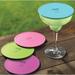 Symple Stuff Swihart Drink Cover Plastic in Blue/Green/Pink | 10 H x 6 W x 0.5 D in | Wayfair 1011