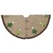 The Holiday Aisle® Tree Skirt Wool/Felt in Brown | 60 W in | Wayfair DF10C047AB8E42C4944B242FDCB38A93