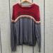 Levi's Sweaters | Levi’s Vintage Style Red Knit Sweater | Color: Gray/Red | Size: Xl