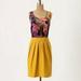 Anthropologie Dresses | Anthropologie Tabitha Lila Frock Silk/Cotton Sz 4 | Color: Gold/Pink | Size: 4