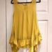 Anthropologie Tops | Anthropologie”Entro” Top, Size-Small(?Med) | Color: Yellow | Size: Small(But Looks Like A Medium Can Ware Also)