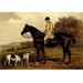 Buyenlarge 'Jem Morgan' by Samuel Sidney Painting Print in Black | 20 H x 30 W x 1.5 D in | Wayfair 0-587-06555-9C2030