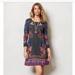 Anthropologie Dresses | Anthropologie Knitted & Knotted Sweater Dress, S | Color: Blue/Gray | Size: S