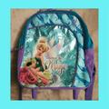 Disney Accessories | Disney Tinkerbell Wheelie Backpack | Color: Blue/Purple | Size: Osbb