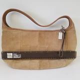 Coach Bags | Authentic Suede Coach Shoulder Bag | Color: Brown/Tan | Size: Os