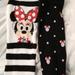 Disney Accessories | Disney Minnie Socks | Color: Black/White | Size: Os