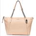 Coach Bags | Coach Pebble Leather Ava Chain Tote Light Pink | Color: Cream | Size: Os