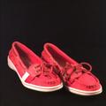 Coach Shoes | Coach Woman Moccasin’s Loafers | Color: Red | Size: 8