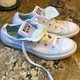 Converse Shoes | Converse Size 3.5 (Women’s 5 1/2) Worn Twice | Color: White | Size: 5.5