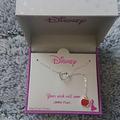 Disney Jewelry | Disney Snow White Apple Necklace Nwt Nib | Color: Red/Silver | Size: Os