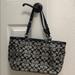 Coach Bags | Coach Tote Black And Grey Excellent Condition | Color: Black/Gray | Size: Os