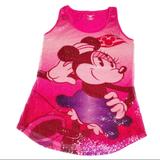 Disney Tops | Disney Cruise Line Minnie Mouse Sequence Pink Tank | Color: Black/Pink | Size: S