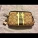 Coach Bags | Coach Heritage Stripe Cosmetic Bag | Color: Brown/Tan | Size: Os