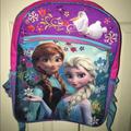 Disney Accessories | Disney Frozen Girls Backpack | Color: Pink/Purple | Size: Osg