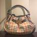 Burberry Bags | Burberry Haymarket Medium Willenmore Hobo Choc | Color: Brown/Cream | Size: Mdium