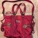 Coach Bags | Cute Dark Pink No Tears / Snags! Good Condition! | Color: Pink | Size: Os