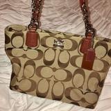 Coach Bags | Coach Signature Canvas Bag | Color: Brown/Tan | Size: Os