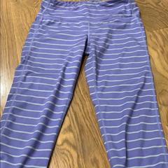 Athleta Pants & Jumpsuits | Athleta Capri Workout Pant | Color: Gray/Purple | Size: S