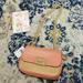 Coach Bags | Coach Mini Cassidy Light Coral Straw Crossbody Bag | Color: Orange/Pink | Size: Os