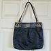 Coach Bags | Coach Ashley Signature Sateen Purse | Color: Black/Silver | Size: Os