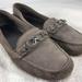 Coach Shoes | Coach Fortunata Loafers Feathered Slip On Gray 8.5 | Color: Gray | Size: 8.5