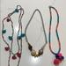 Anthropologie Jewelry | Fun Necklaces Anthropolgie And Shallodarling | Color: Blue/Pink | Size: Os