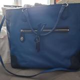 Coach Bags | Authentic Coach Blue Leather Handbag | Color: Blue | Size: Os
