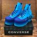 Converse Shoes | Converse Ctas Platform Hi Gnarly Blue Shoes | Color: Blue | Size: Various