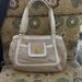 Coach Bags | Coach Two-Tone Handbag | Color: Cream/White | Size: Os