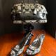 Coach Bags | Black Coach Logo Handbag And Shoes | Color: Black/Gray | Size: Shoes Size 8 Medium