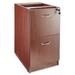 Lorell Essentials Series 2-Drawer Desk File Pedestal Manufactured Wood in Brown | 28.3 H x 16 W x 22 D in | Wayfair LLR69606