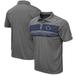 Men's Colosseum Heathered Charcoal Penn State Nittany Lions Smithers Polo