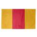 White 24 x 0.25 in Area Rug - East Urban Home Kansas City Football Yellow Area Rug Polyester | 24 W x 0.25 D in | Wayfair