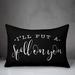 The Holiday Aisle® Madalene I'll Put a Spell on You Lumbar Pillow Cover Polyester | 8 H x 14.5 W x 1 D in | Wayfair