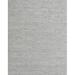 White 24 x 0.35 in Indoor Area Rug - Ivy Bronx Northfield Contemporary Gray Area Rug Polyester/Wool | 24 W x 0.35 D in | Wayfair