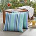 Beachcrest Home™ Rainey Outdoor Square Pillow Cover & Insert Polyester/Polyfill/Sunbrella® | 20 H x 20 W x 6 D in | Wayfair