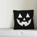 The Holiday Aisle® Natisha Jack-O-Lantern Throw Pillow Polyester/Polyfill blend | 16 H x 16 W x 1.5 D in | Wayfair 284E8FE39FFD45B48B8432FF34642123