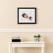 Charlton Home® Wautoma Matte Wood Single Picture Frame in Black Wood in Black/Brown | 26 H x 20 W x 0.63 D in | Wayfair