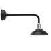 Latitude Run® Ludwicka Outdoor Barn Light Metal in Black | 14.02 H x 10.25 W x 31.25 D in | Wayfair BPFW10BK-8B