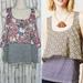 Anthropologie Tops | Anthro Meadow Rue Paisley Stripe Throughway Tank M | Color: Black/Pink | Size: M