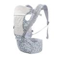 Detachable Baby Carrier Breathable Baby Carrier Soft Ergonomic Baby Carrier Front and Rear Backpack Newborn Baby Adjustable Backpack (0-36 Months, Luminous Belt) Newborn Gift (Color : Gray)