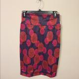 Lularoe Skirts | Bnwt Lularoe Cassie | Color: Orange/Purple | Size: Xs
