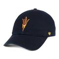 Men's '47 Black Arizona State Sun Devils Clean Up Adjustable Hat