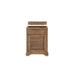 Dovecove Washington 25.75" Single Bathroom Vanity Base Wood/Solid Wood in Brown | 38.8 H x 25.5 W x 23.5 D in | Wayfair