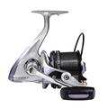 Diwa Spinning Fishing Reels 8000 10000 12000 Series Freshwater Saltwater Big-Game Fishing Surf Fishing 12+1 Stainless BB 70 LBS Max Drag Ultra Smooth Powerful Trout Durable Spinner Gear (Silver,12000)