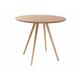 Table à manger ronde bois clair D90 cm artik - Naturel